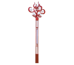 紅色火焰造型特色廣場園林丝瓜视频看污片APP