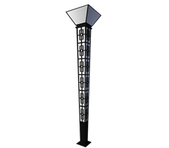 3米-5米中式倒方錐形丝瓜视频看污片APP柱